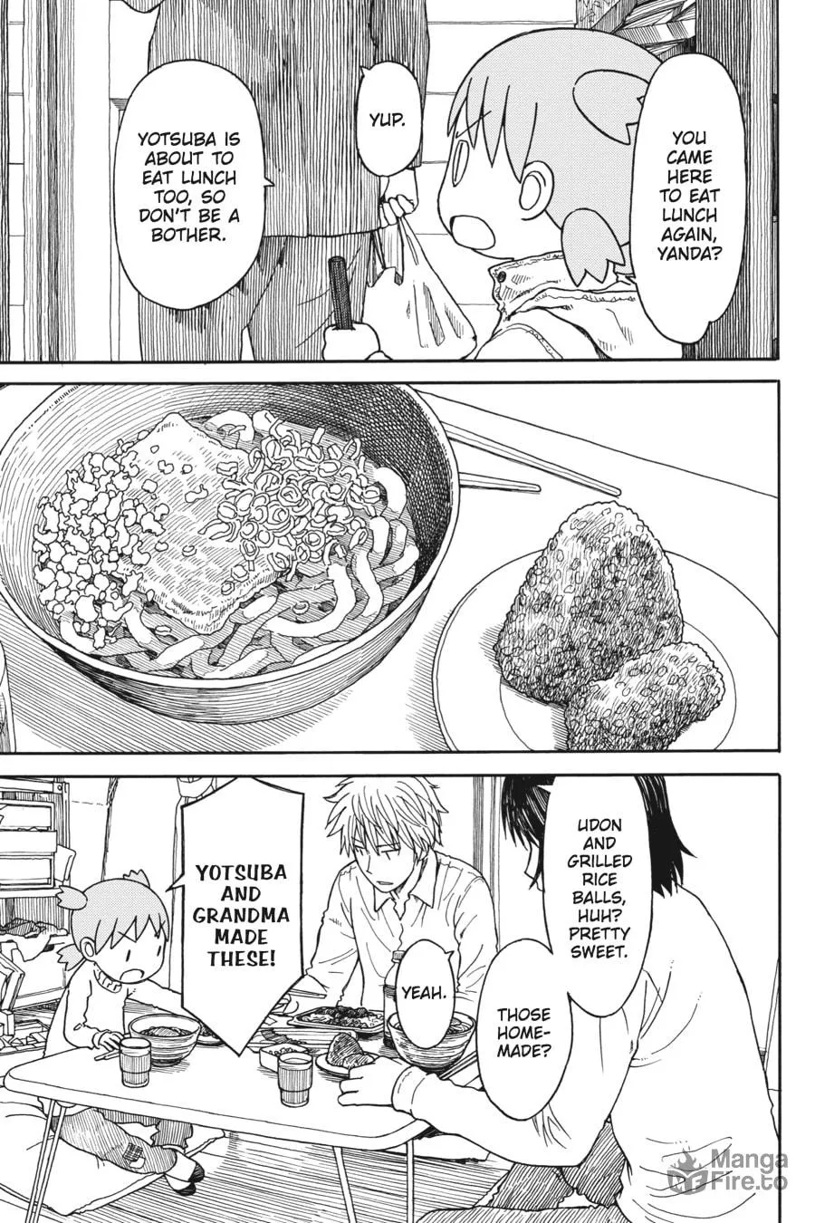 Yotsuba&! Chapter 90 page 3 - 