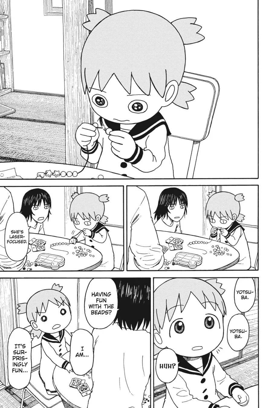 Yotsuba&! Chapter 91 page 17 - 