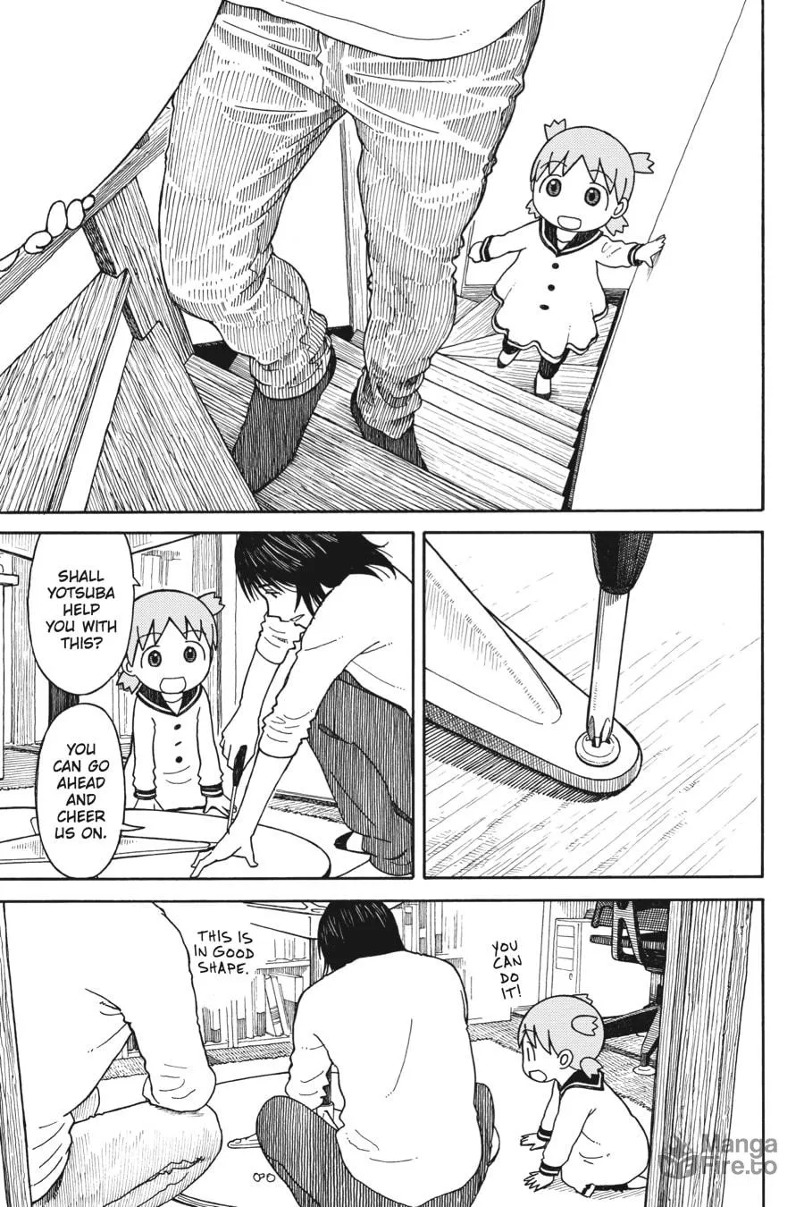 Yotsuba&! Chapter 91 page 3 - 
