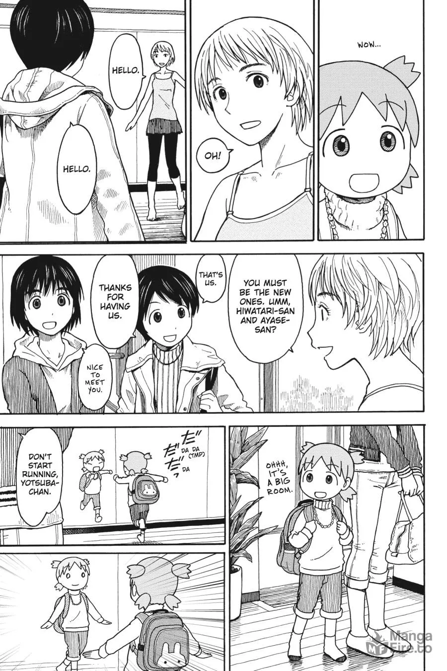 Yotsuba&! Chapter 92 page 12 - 