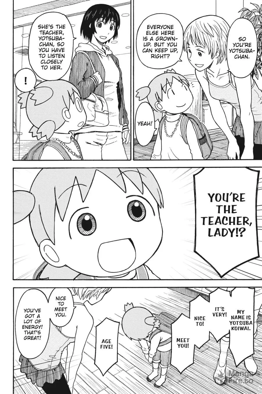 Yotsuba&! Chapter 92 page 15 - 