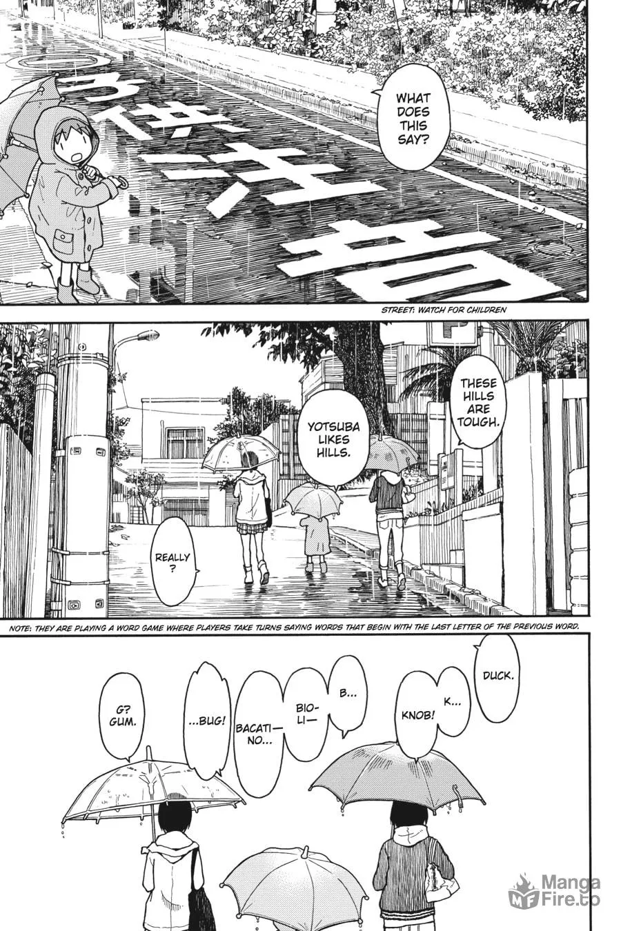 Yotsuba&! Chapter 92 page 10 - 