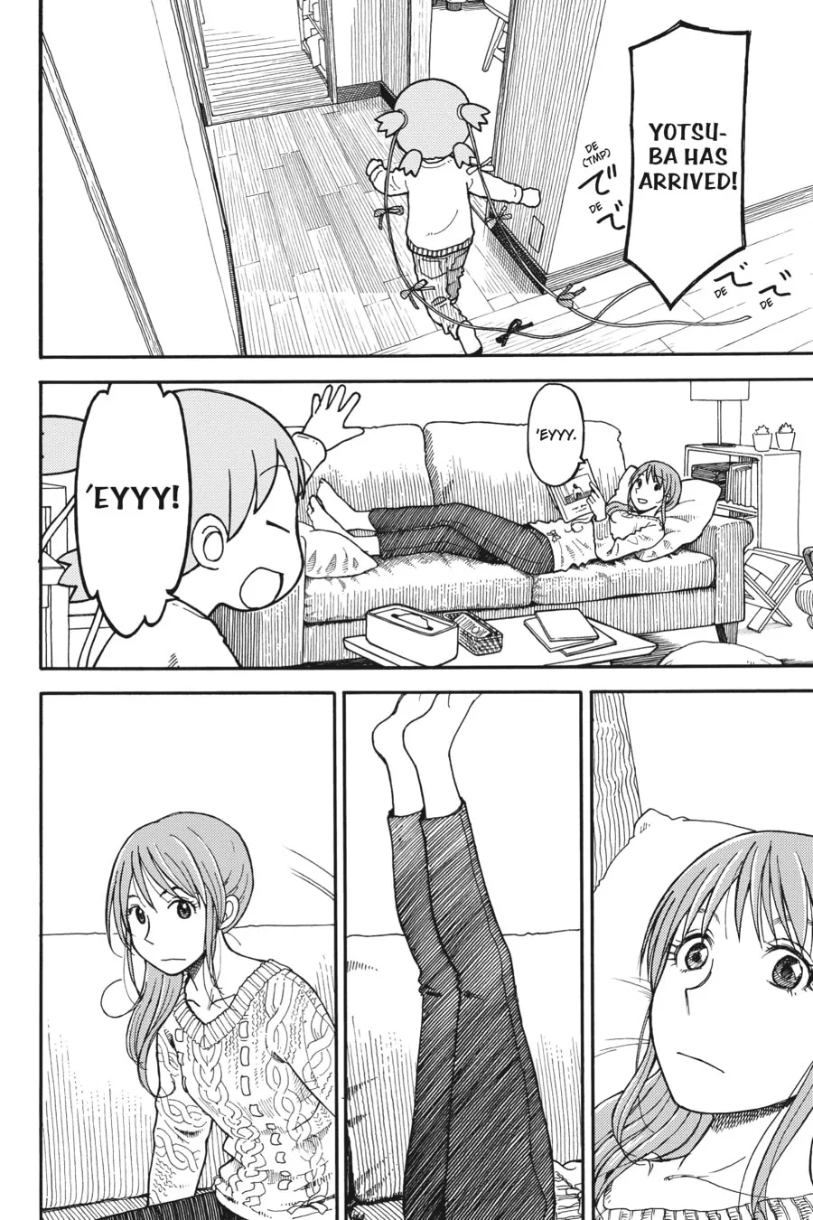 Yotsuba&! Chapter 93 page 14 - 