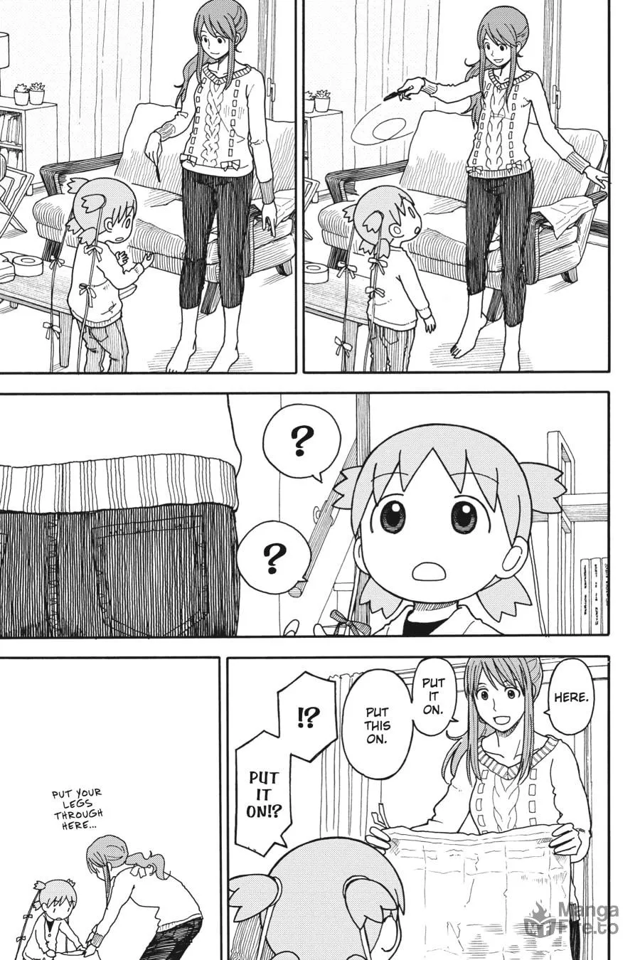 Yotsuba&! Chapter 93 page 21 - 