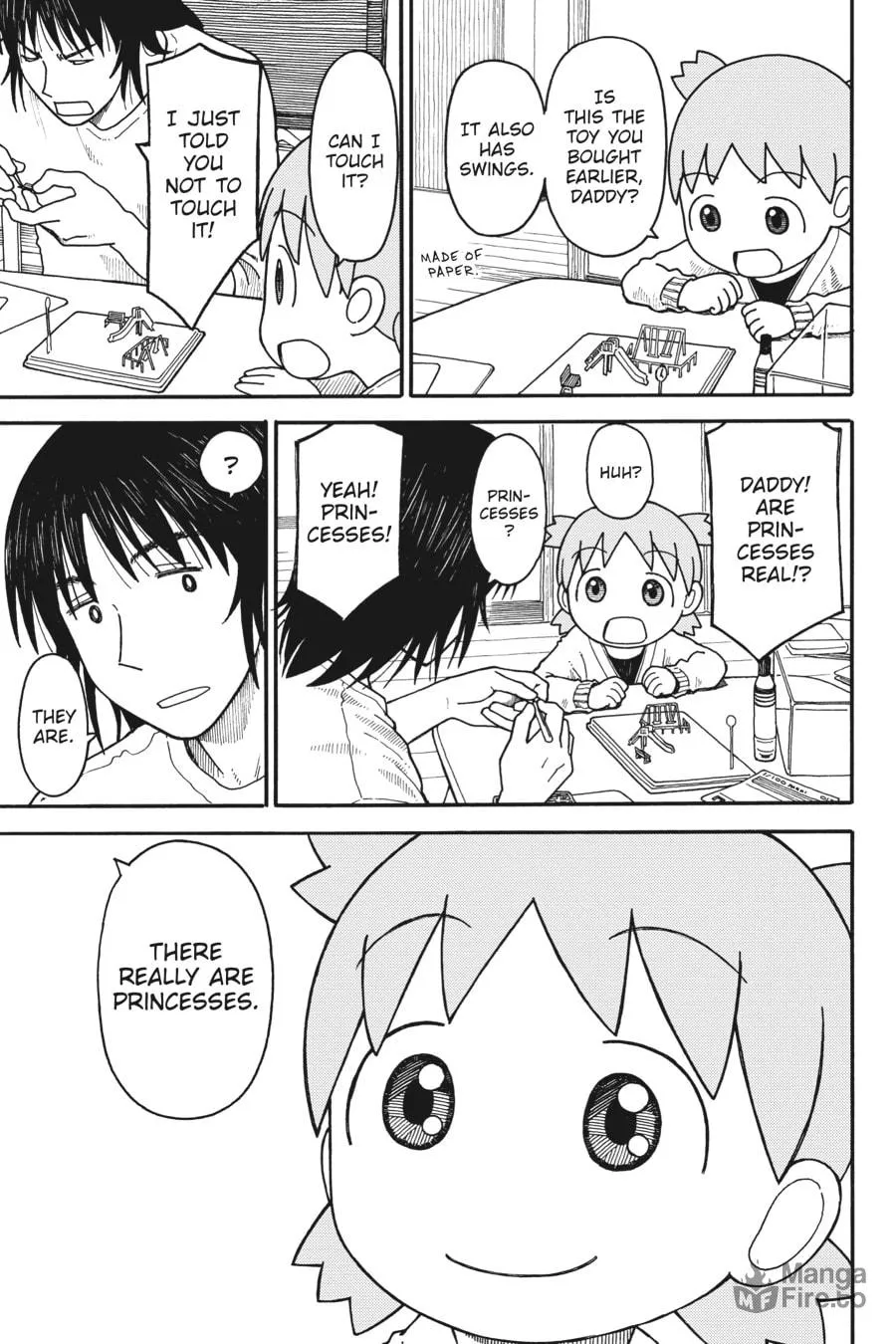 Yotsuba&! Chapter 93 page 5 - 