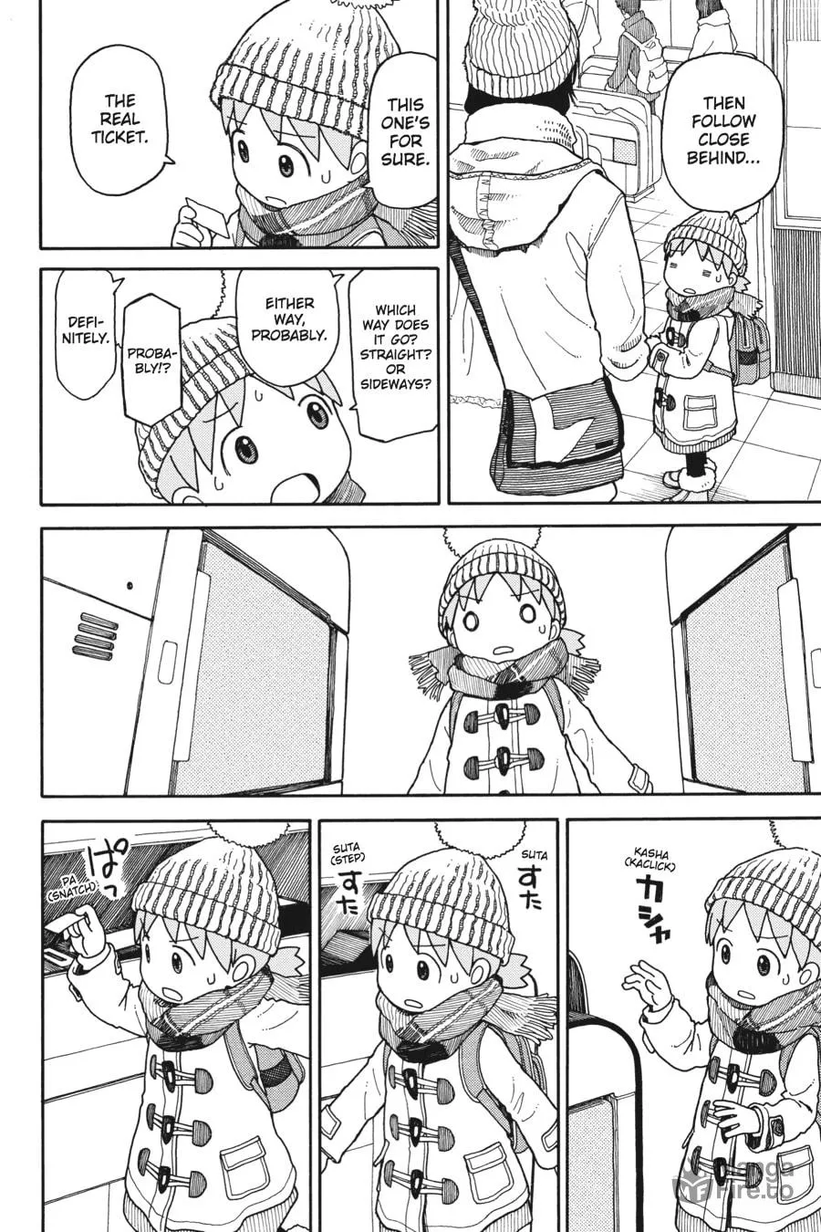 Yotsuba&! Chapter 95 page 18 - 