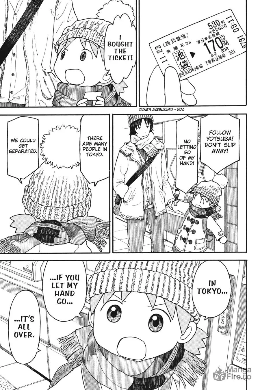 Yotsuba&! Chapter 95 page 3 - 