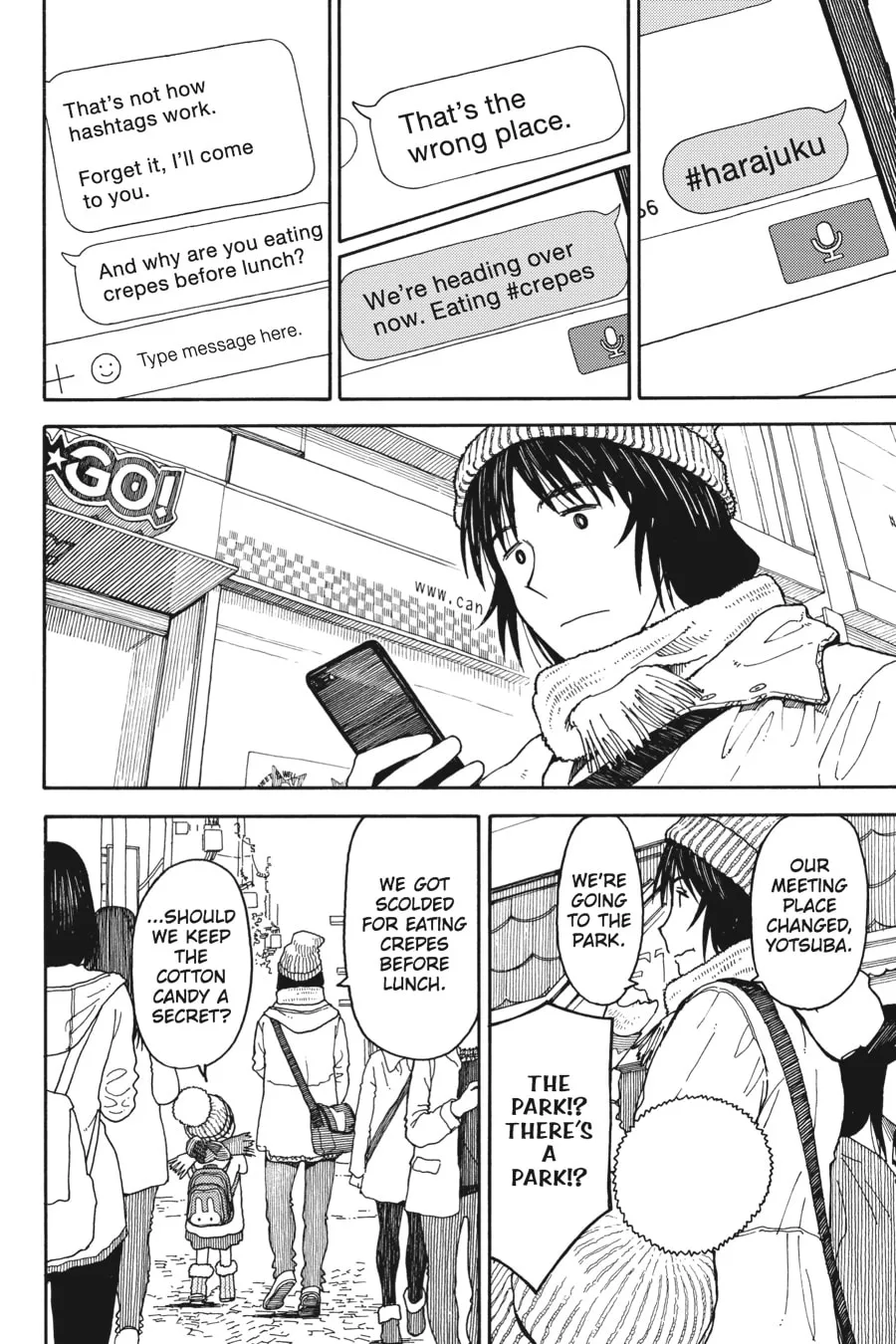 Yotsuba&! Chapter 95 page 34 - 