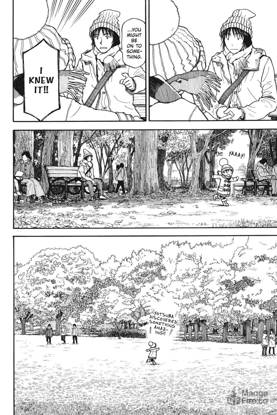 Yotsuba&! Chapter 96 page 12 - 