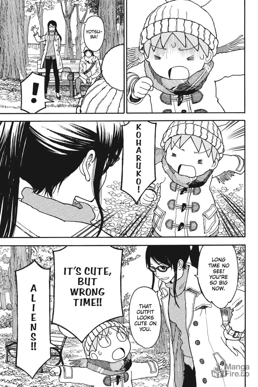 Yotsuba&! Chapter 96 page 21 - 