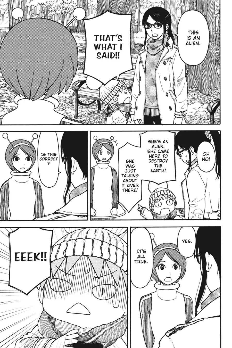 Yotsuba&! Chapter 96 page 23 - 