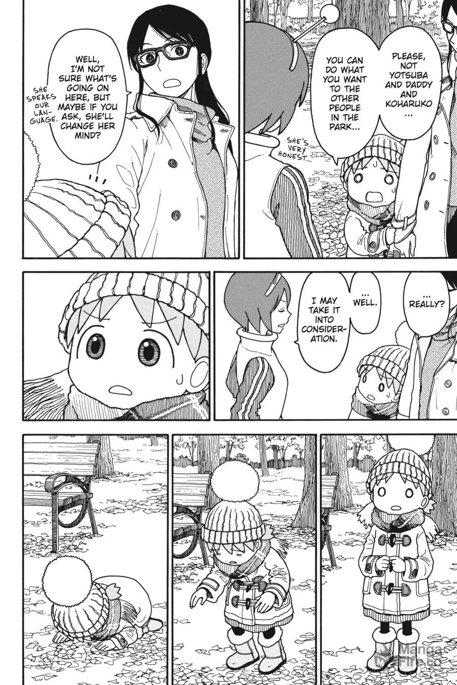 Yotsuba&! Chapter 96 page 24 - 