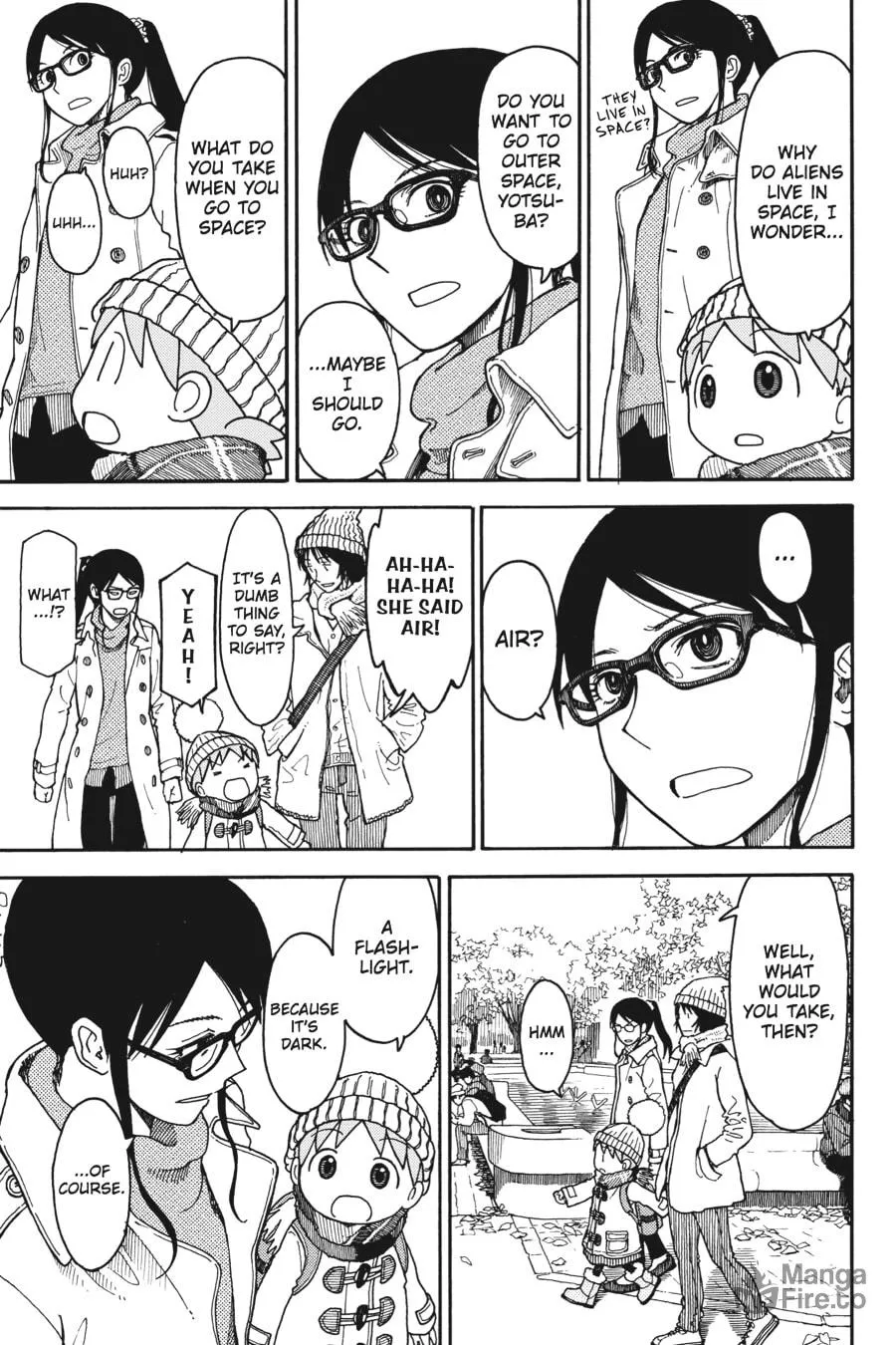 Yotsuba&! Chapter 96 page 27 - 