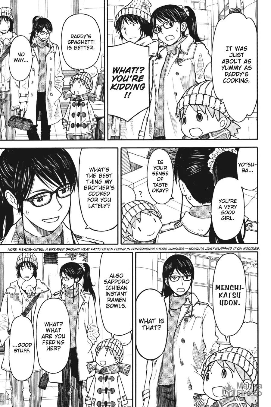 Yotsuba&! Chapter 97 page 35 - 