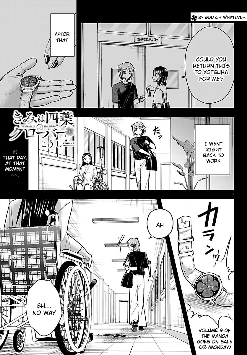You Are a Four Leaf Clover Chapter 87 page 1 - 
