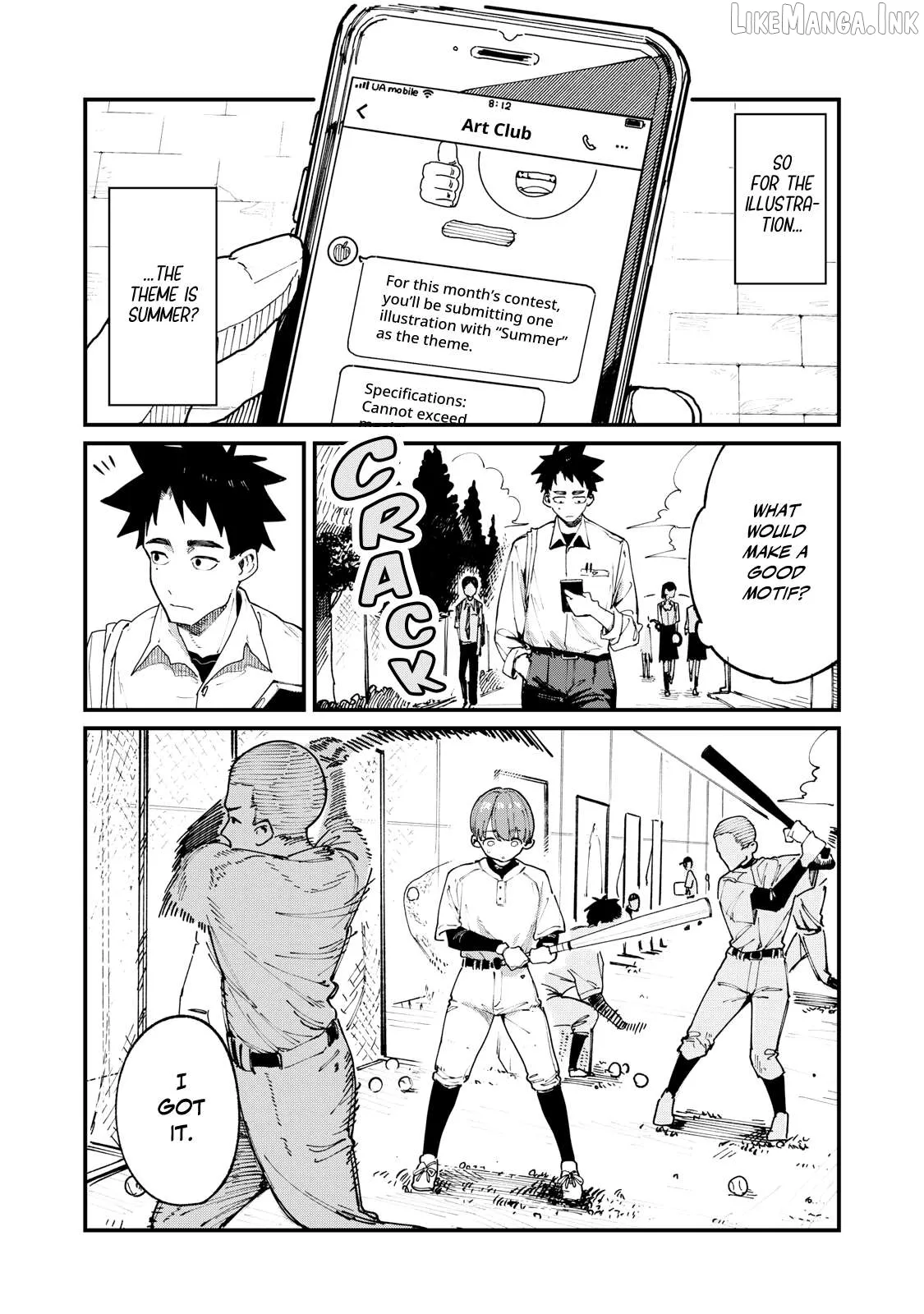 You Are a Slugger Chapter 2 page 1 - 