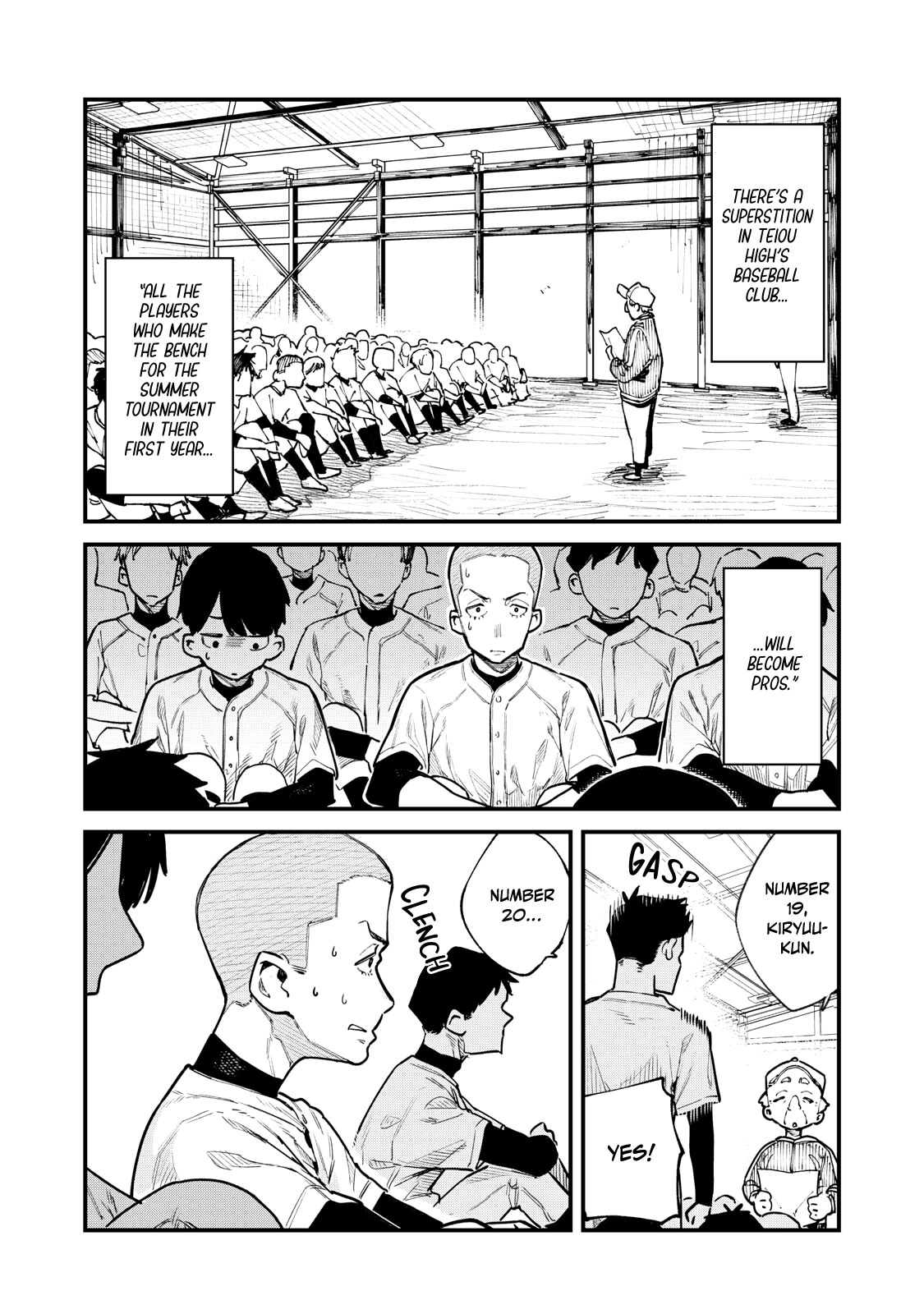 You Are a Slugger Chapter 5 page 1 - 
