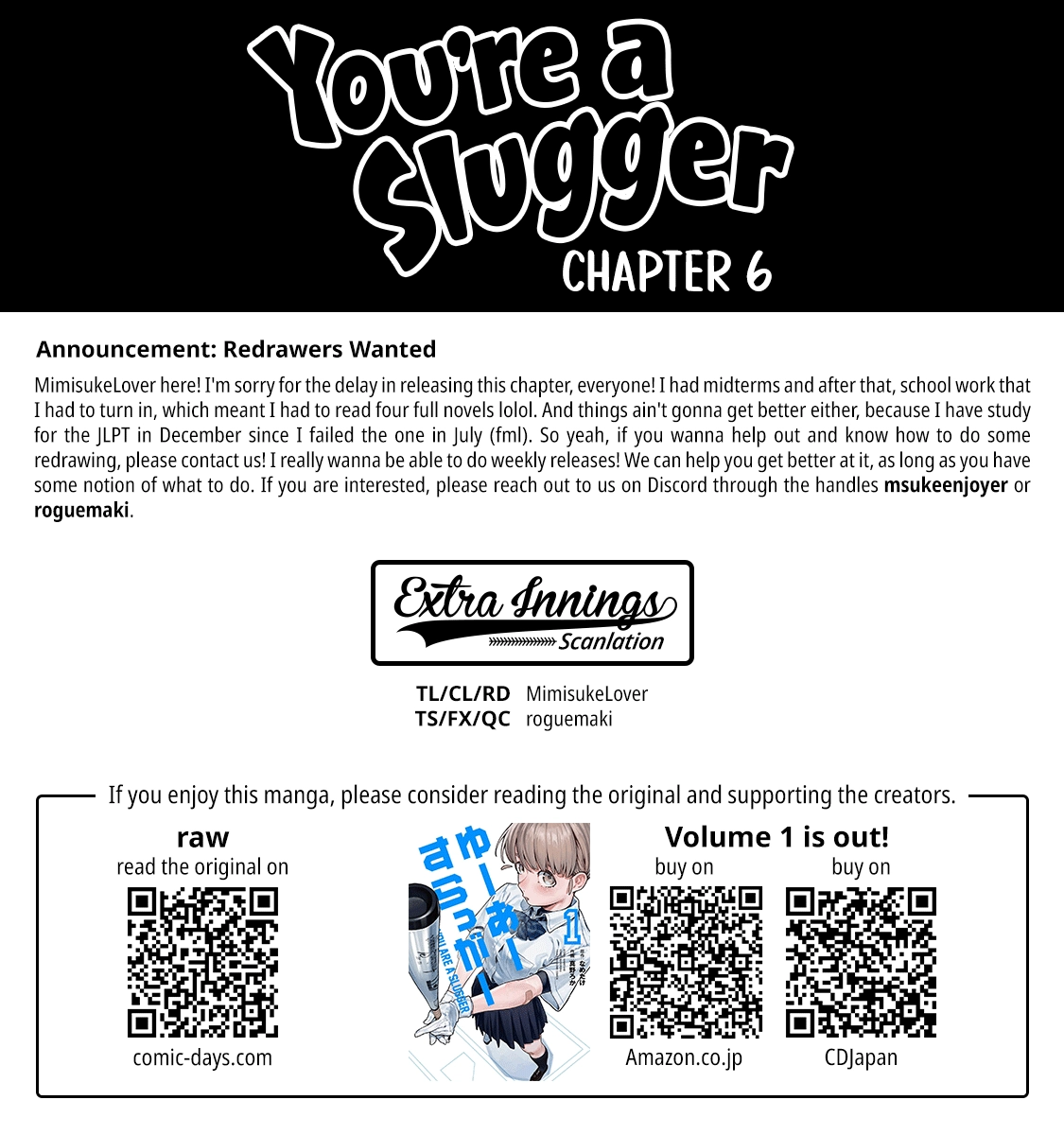 You Are a Slugger Chapter 6 page 20 - 