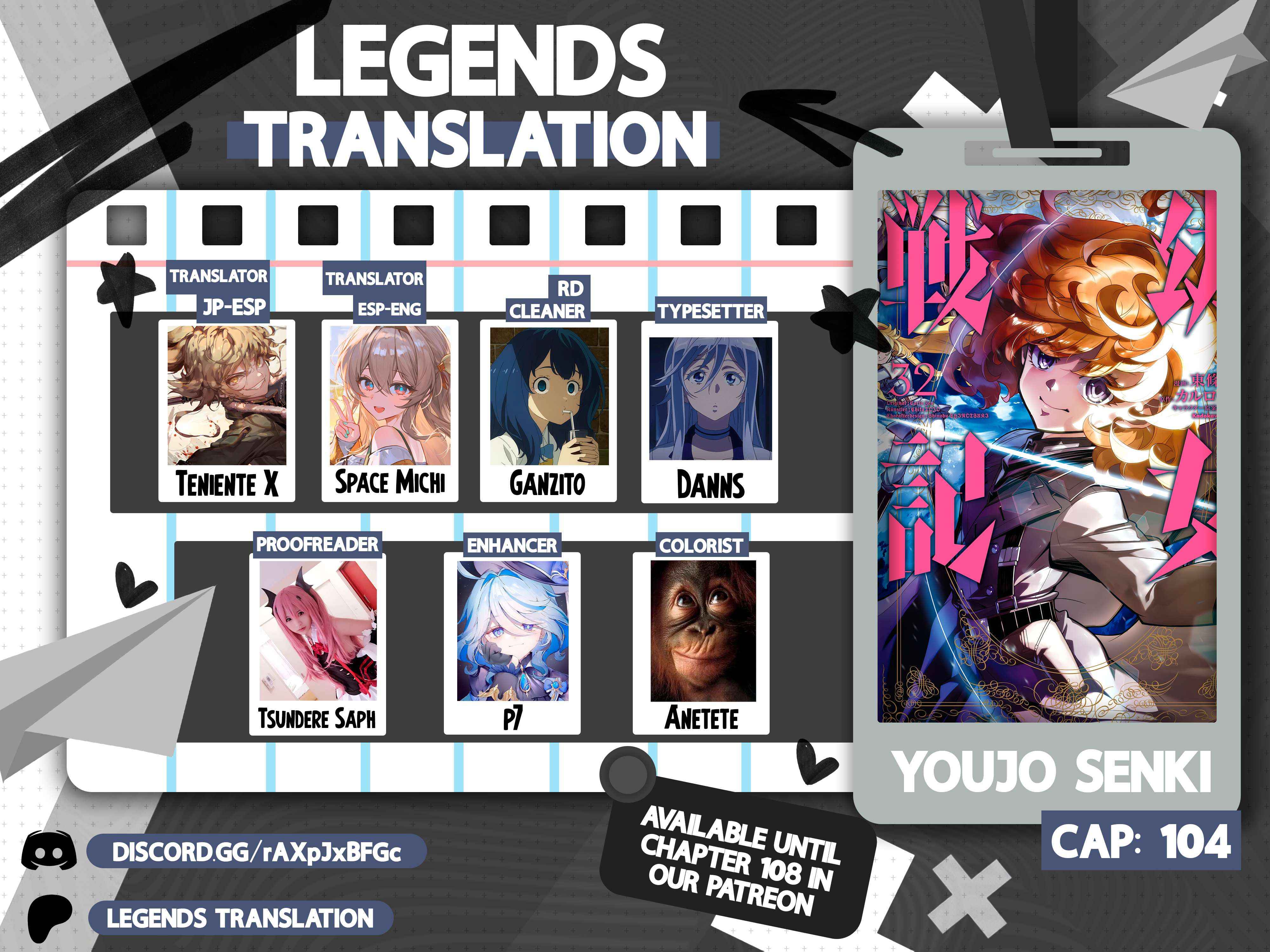Youjo Senki Chapter 104 page 1 - 