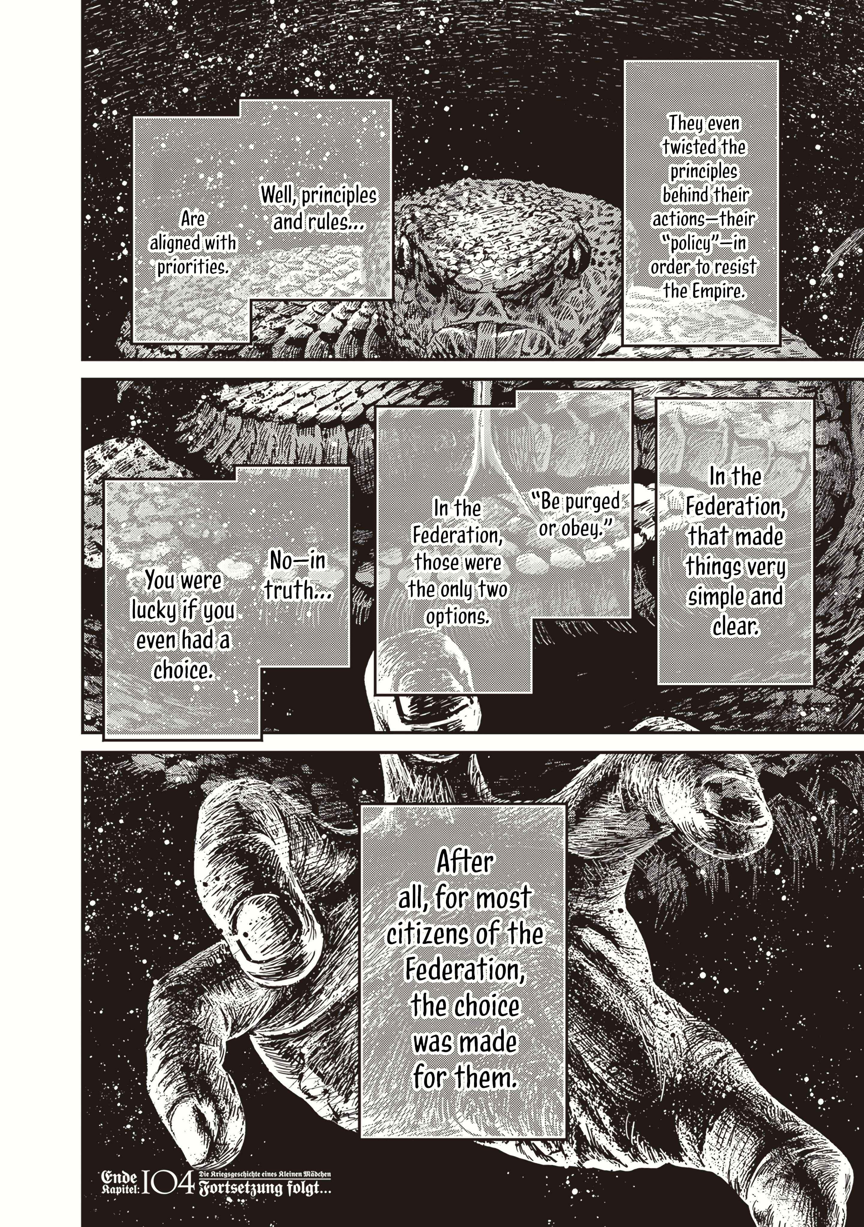 Youjo Senki Chapter 104 page 25 - 