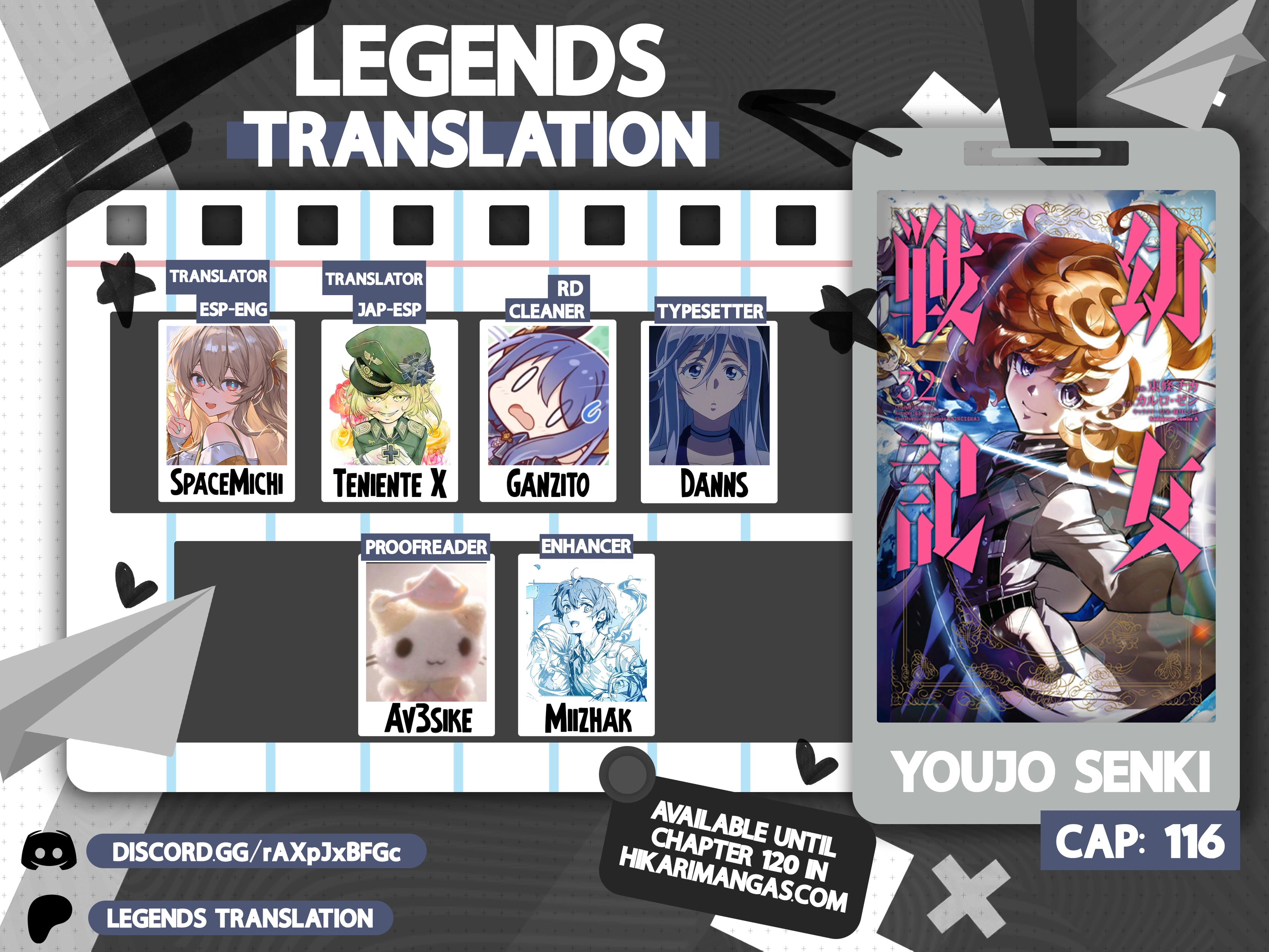 Youjo Senki Chapter 116 page 1 - 