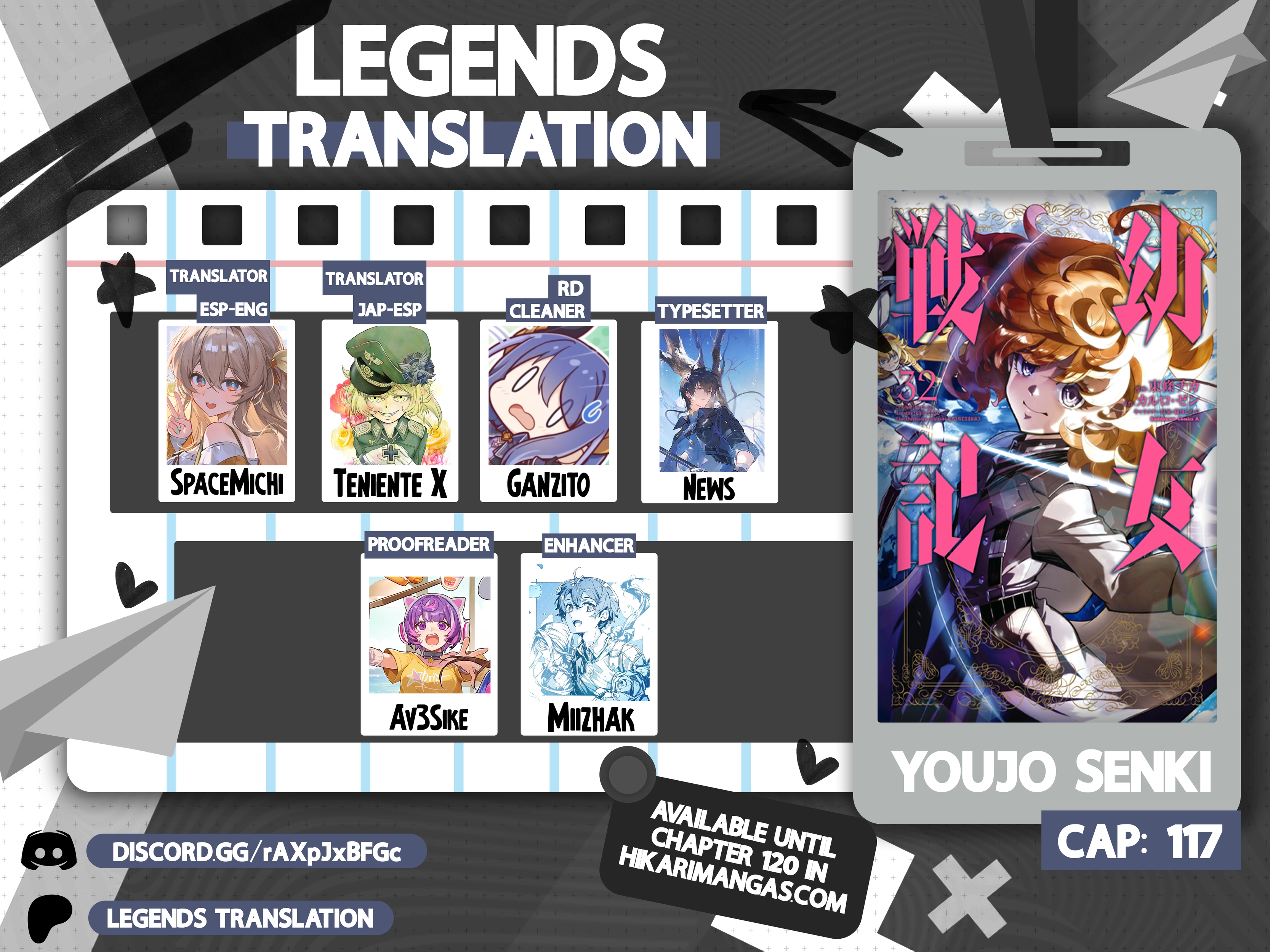 Youjo Senki Chapter 117 page 1 - 
