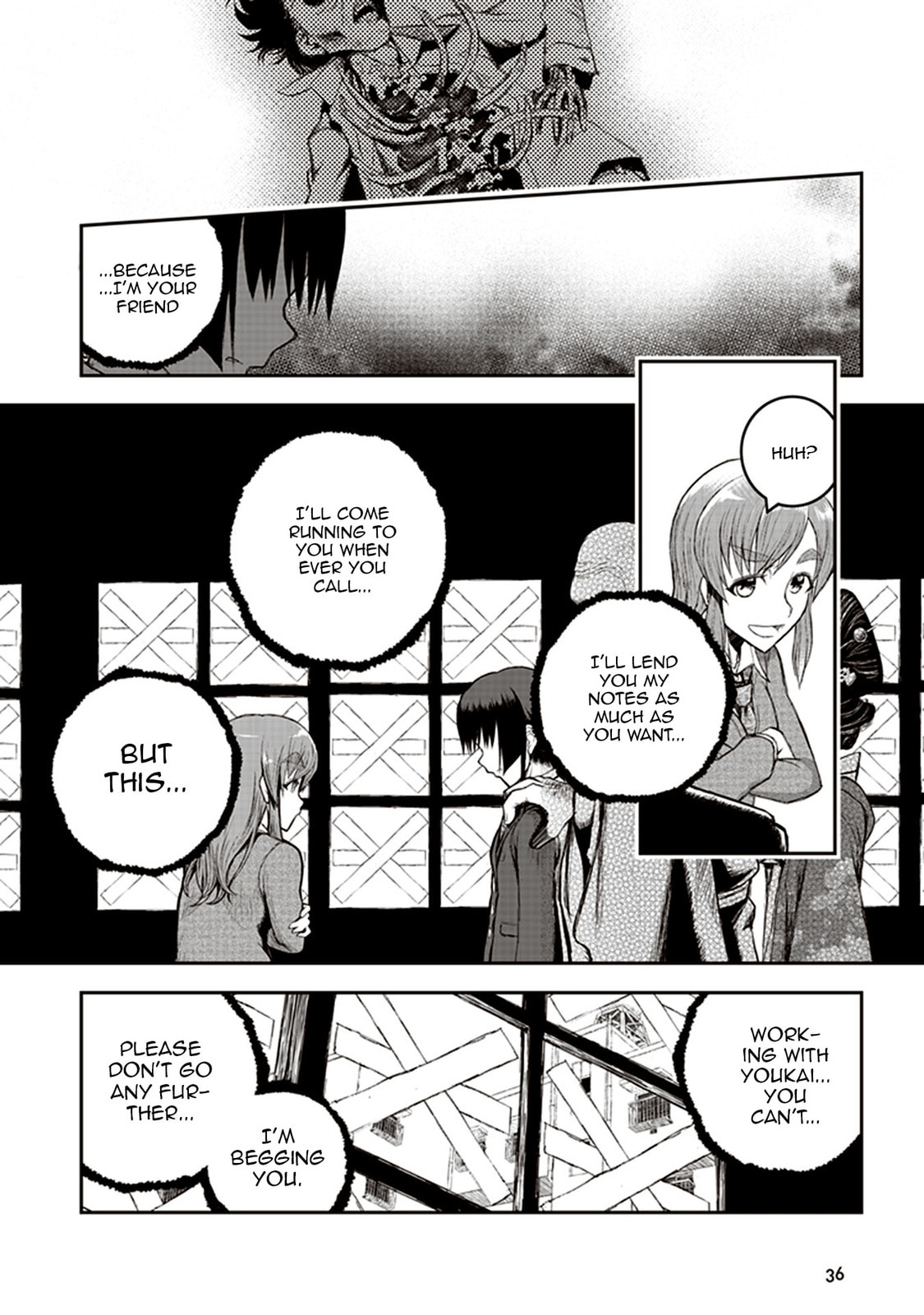 Youkai Gurentai Chapter 1 page 36 - 
