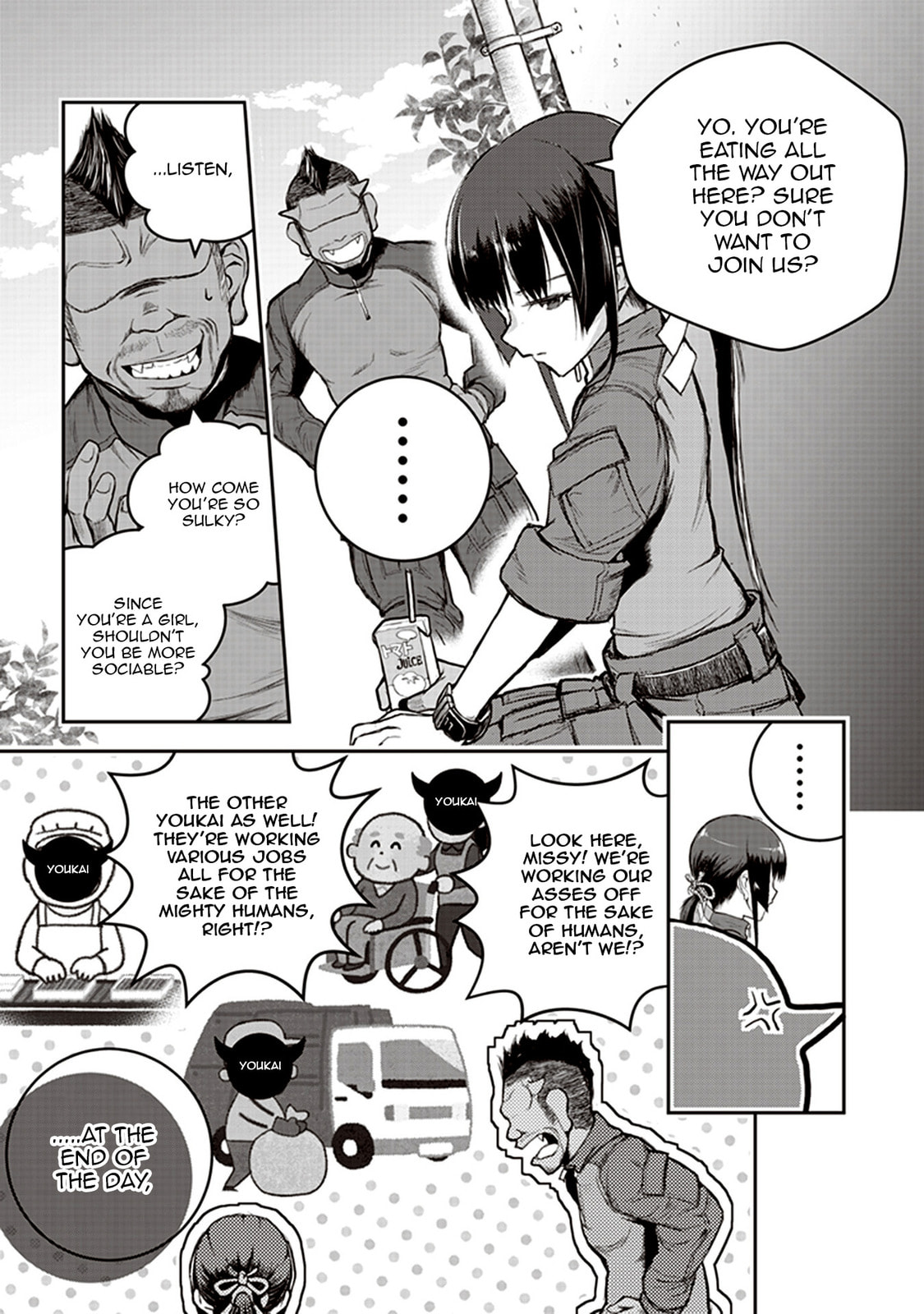Youkai Gurentai Chapter 2 page 11 - 