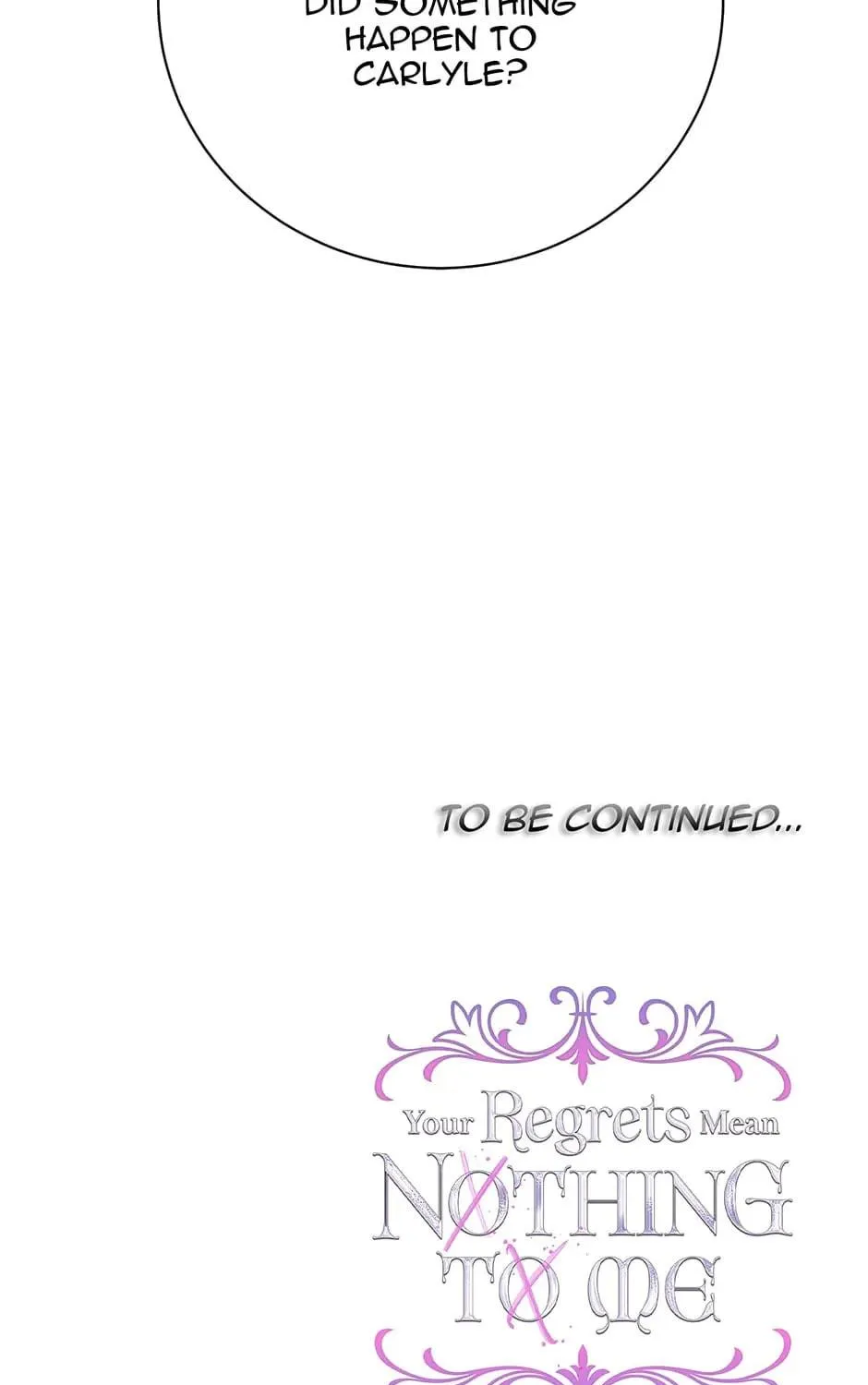 Your Regrets Mean Nothing to Me Chapter 95 page 158 - 
