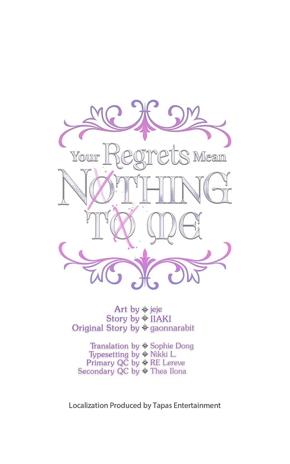 Your Regrets Mean Nothing to Me Chapter 95 page 10 - 