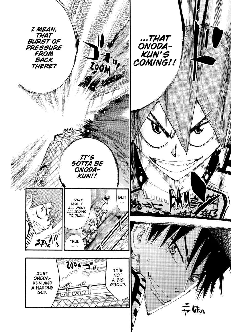 Yowamushi Pedal Chapter 369 page 2 - 