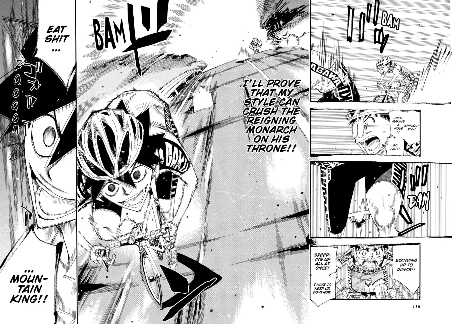 Yowamushi Pedal Chapter 369 page 11 - 