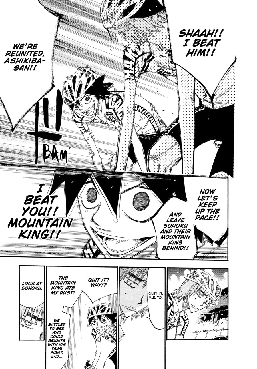 Yowamushi Pedal Chapter 369 page 17 - 