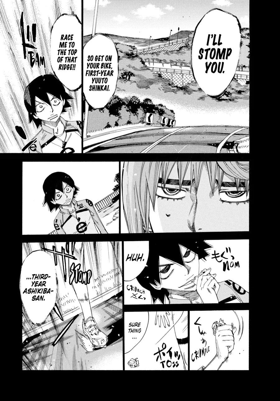 Yowamushi Pedal Chapter 405 page 3 - 