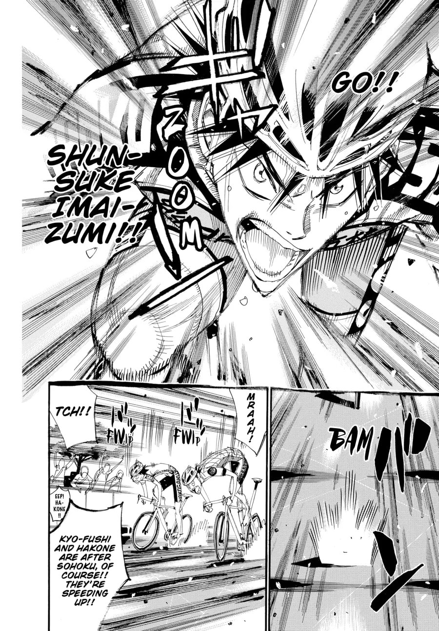 Yowamushi Pedal Chapter 409 page 3 - 
