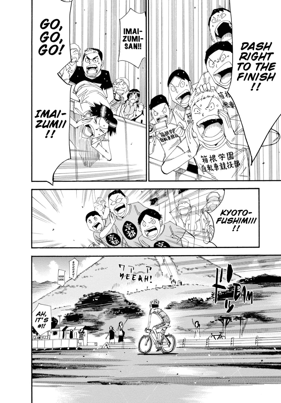 Yowamushi Pedal Chapter 413 page 11 - 