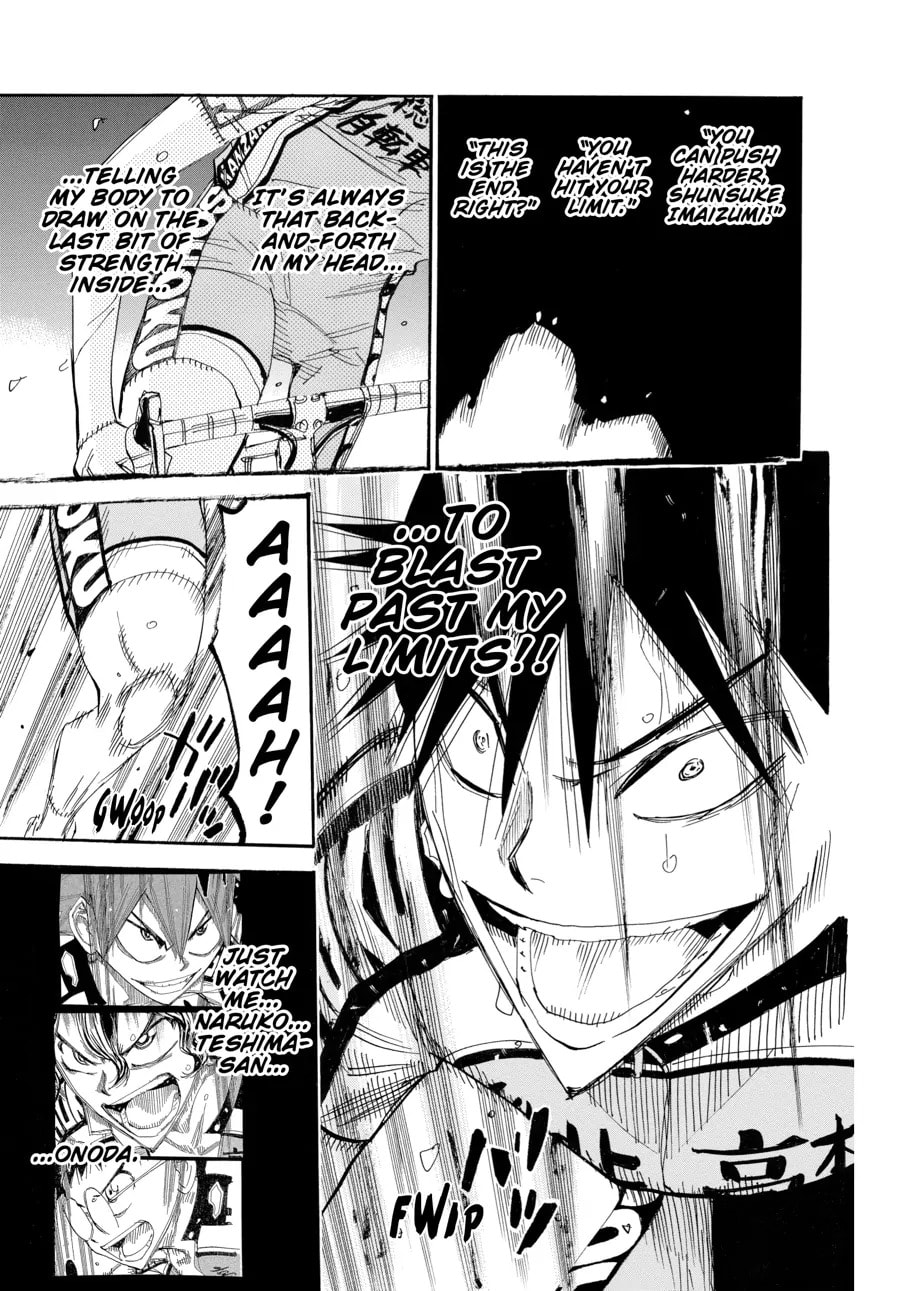 Yowamushi Pedal Chapter 413 page 14 - 