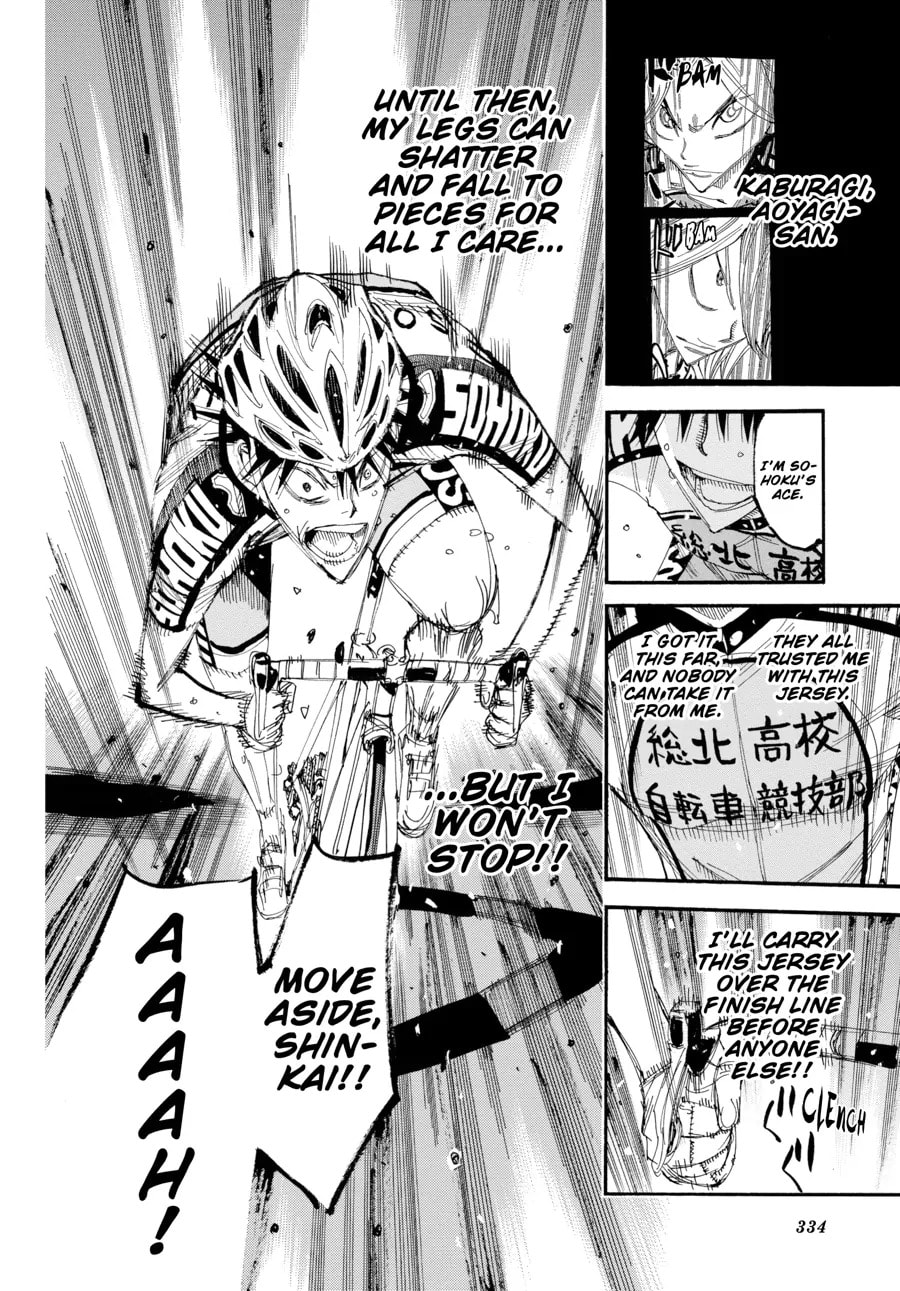 Yowamushi Pedal Chapter 413 page 15 - 