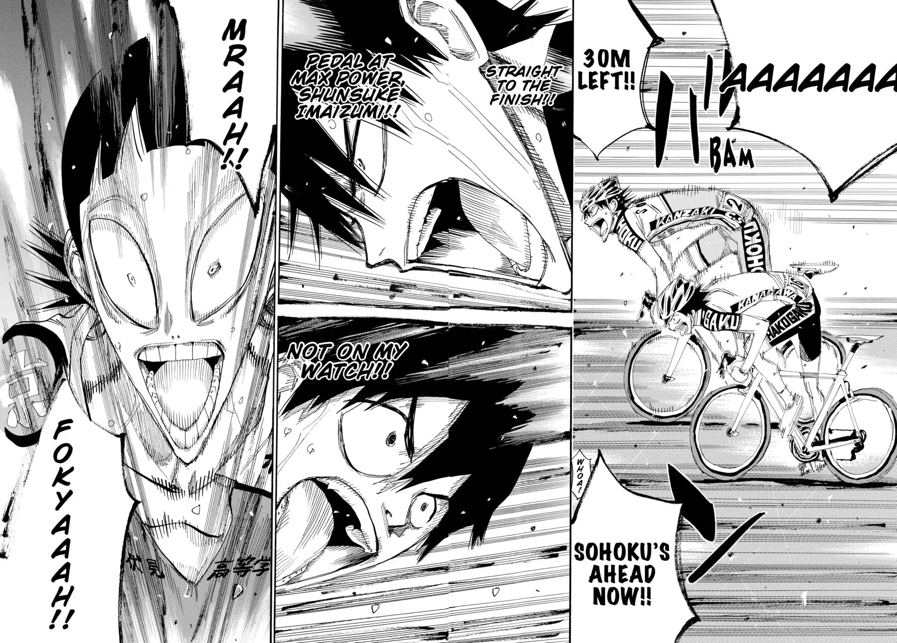 Yowamushi Pedal Chapter 413 page 18 - 