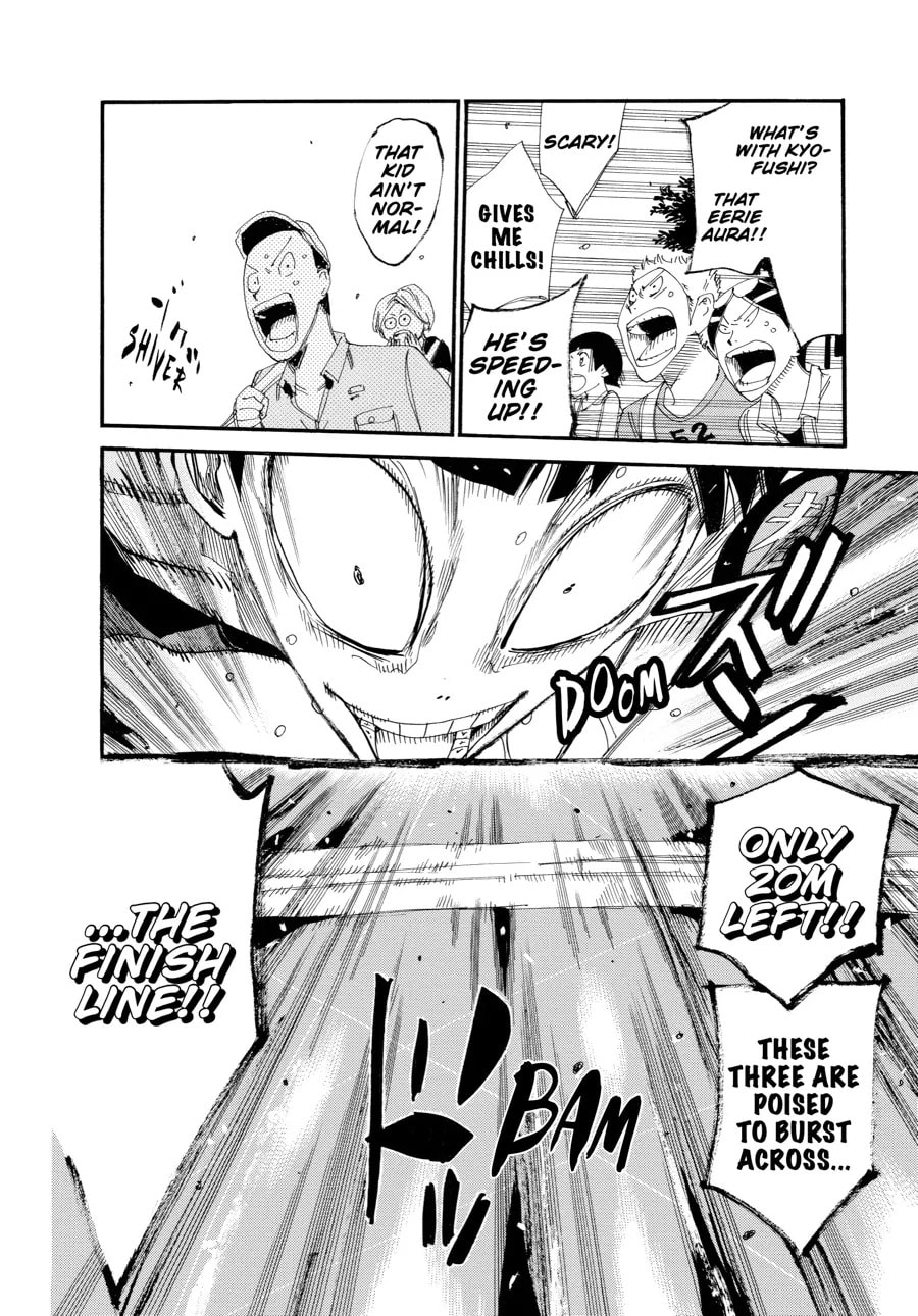 Yowamushi Pedal Chapter 413 page 22 - 