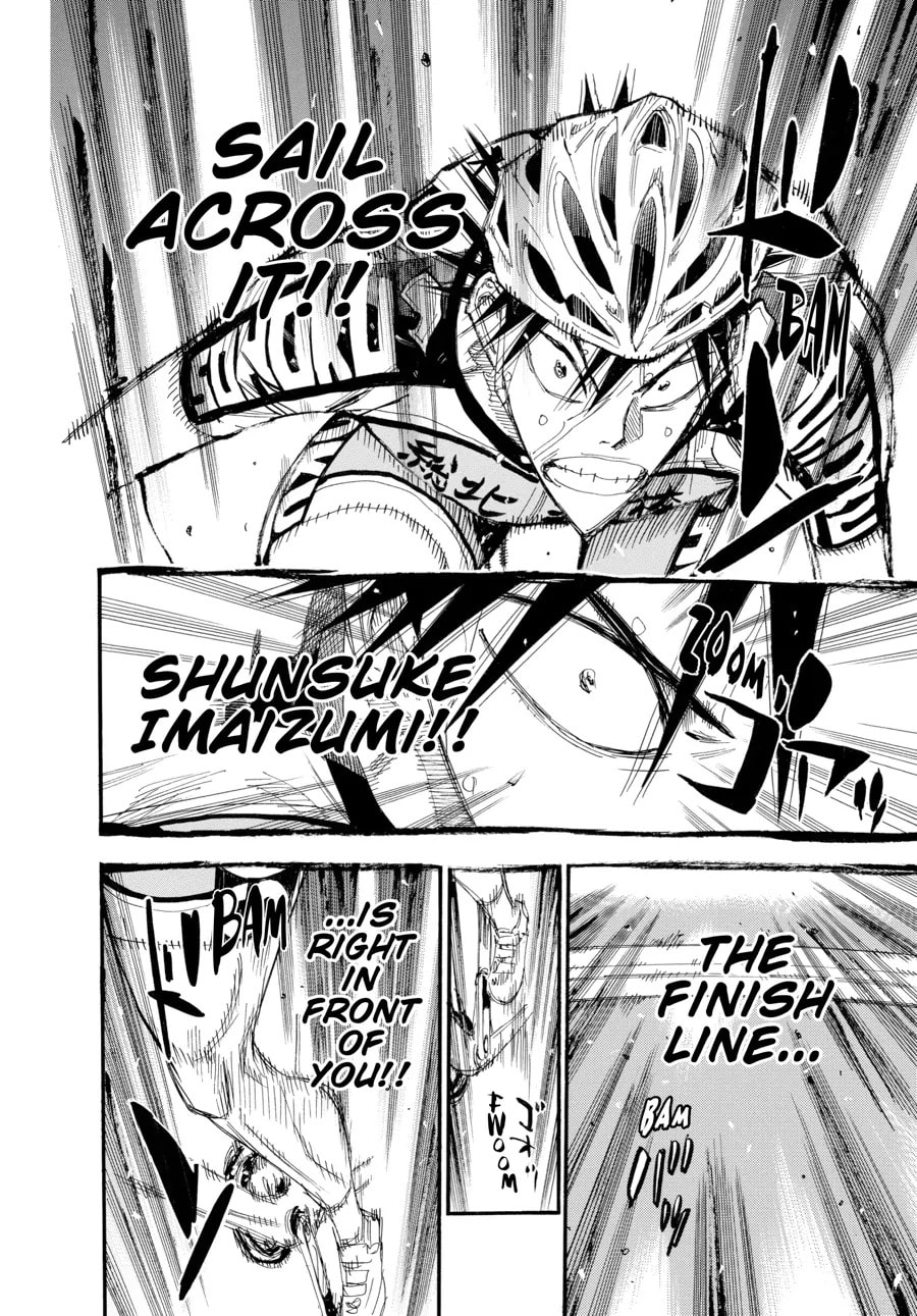 Yowamushi Pedal Chapter 414 page 3 - 