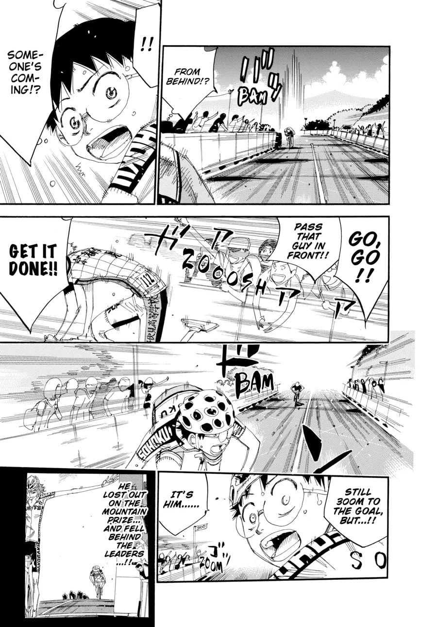 Yowamushi Pedal Chapter 415 page 14 - 