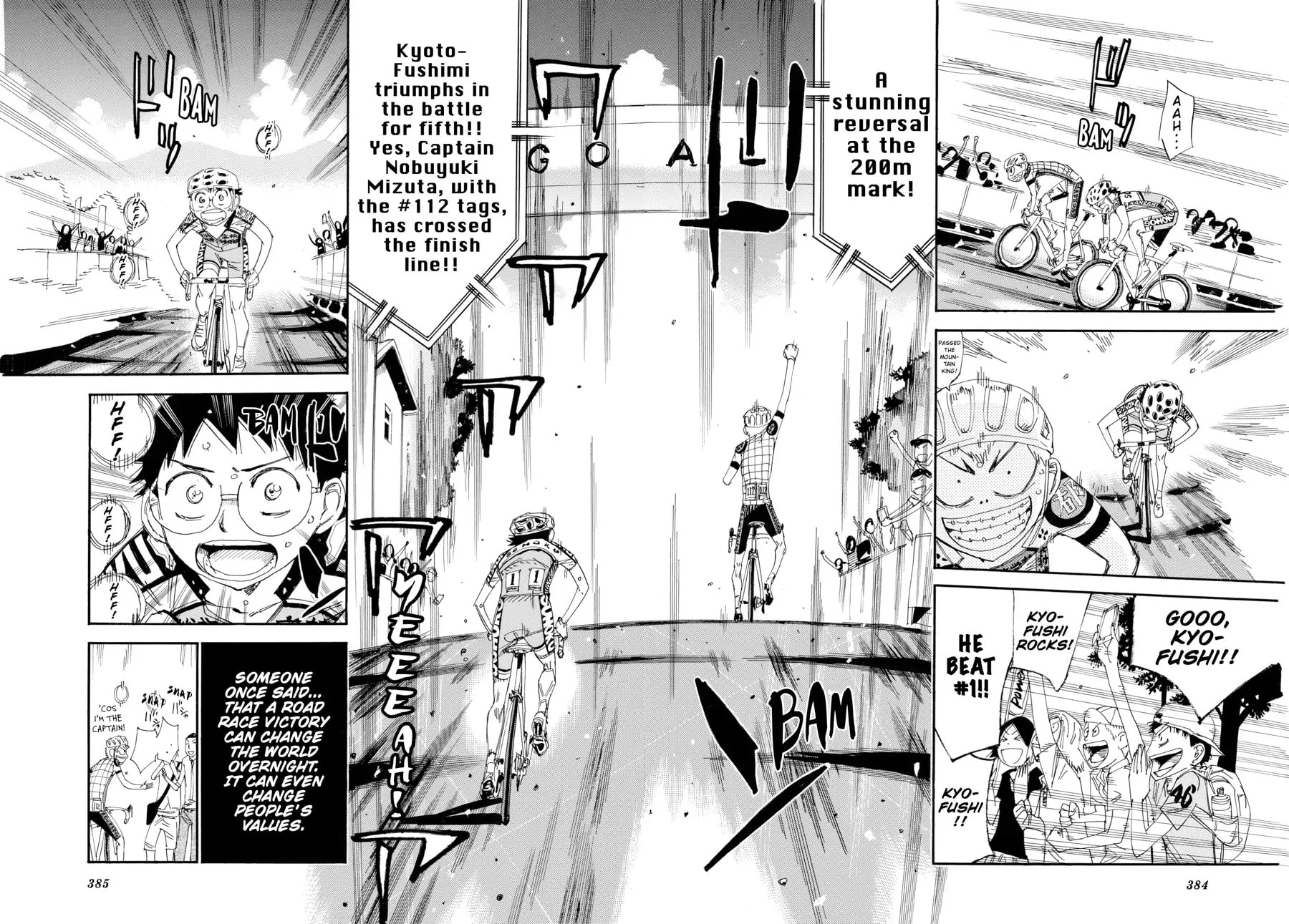 Yowamushi Pedal Chapter 415 page 17 - 