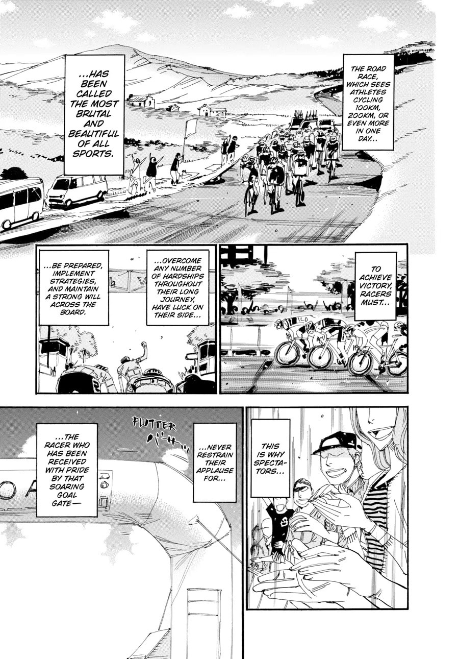 Yowamushi Pedal Chapter 415 page 3 - 