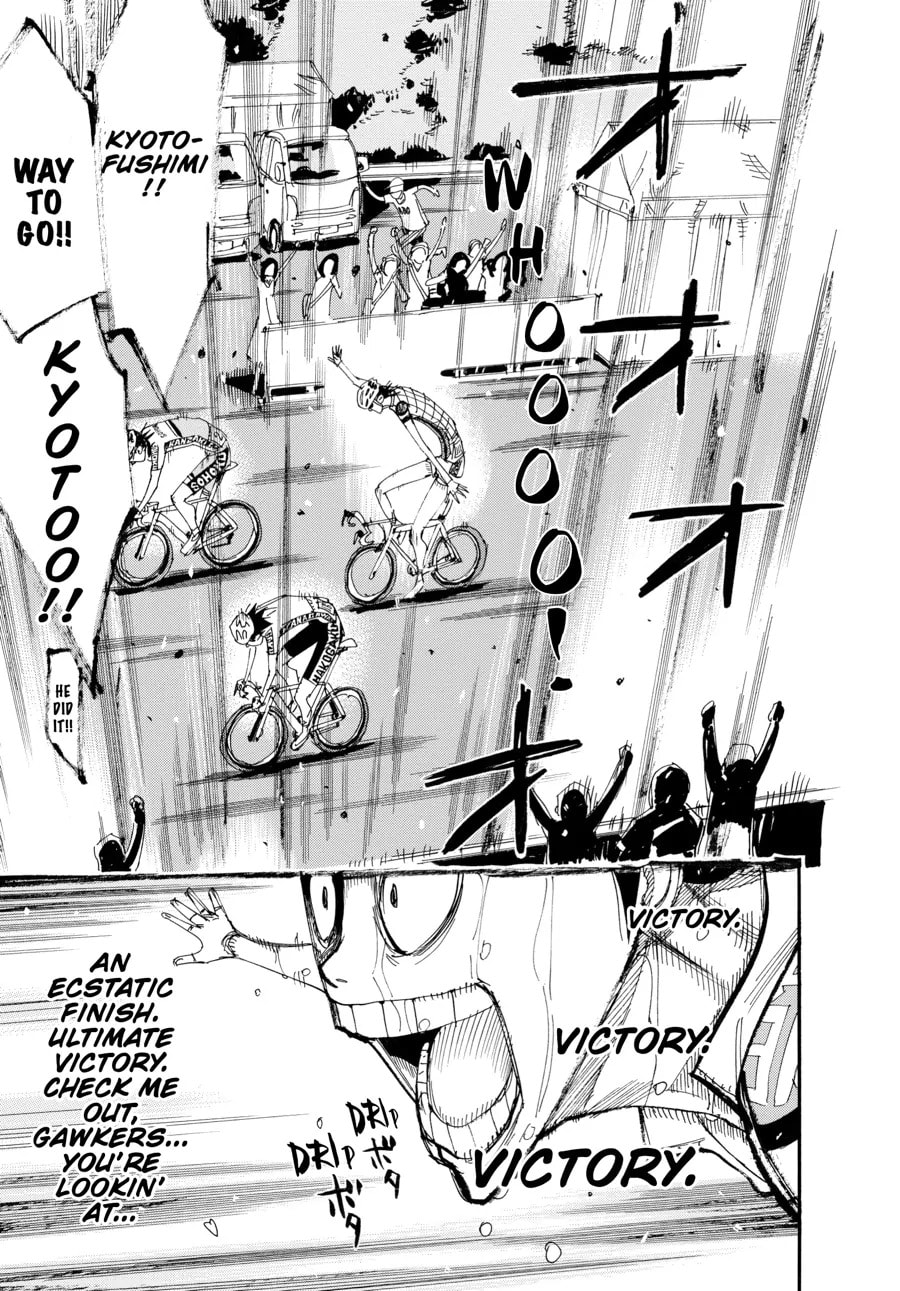 Yowamushi Pedal Chapter 415 page 6 - 