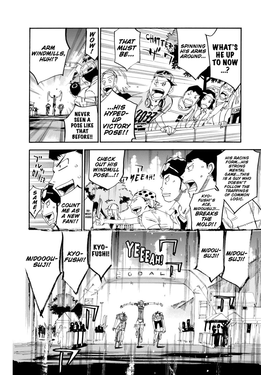 Yowamushi Pedal Chapter 415 page 8 - 