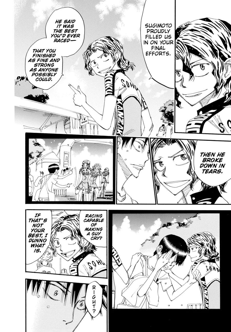 Yowamushi Pedal Chapter 416 page 10 - 