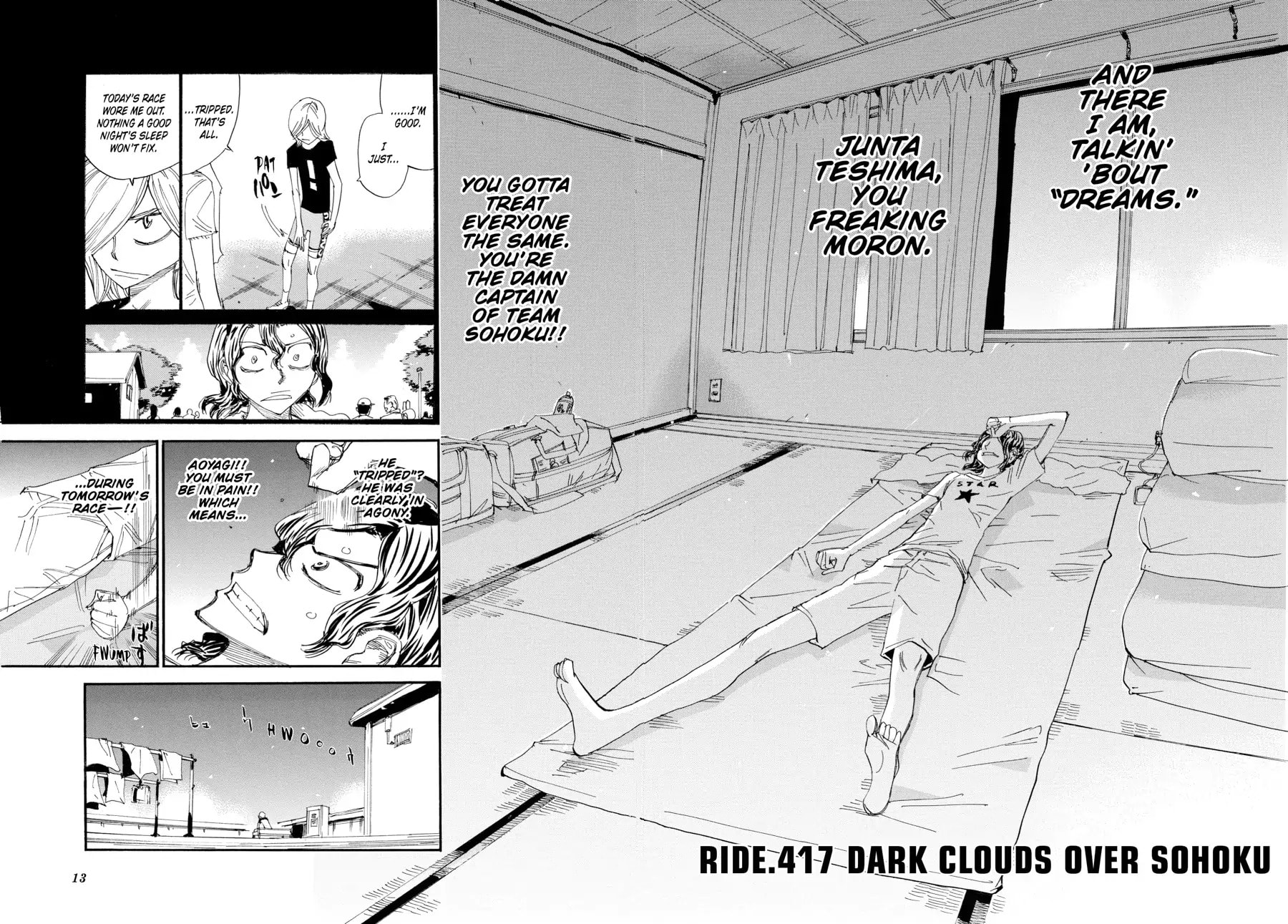 Yowamushi Pedal Chapter 417 page 11 - 
