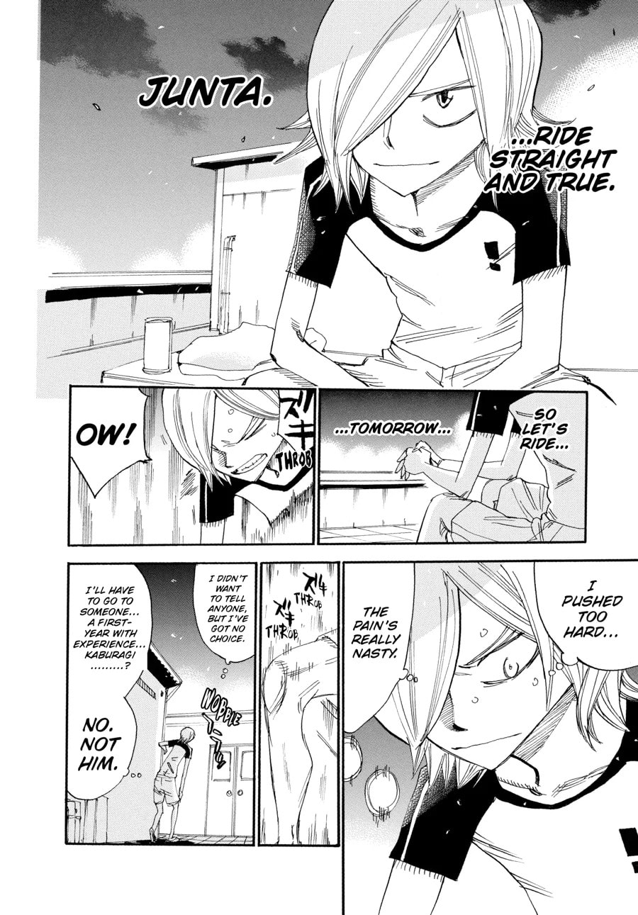 Yowamushi Pedal Chapter 417 page 14 - 