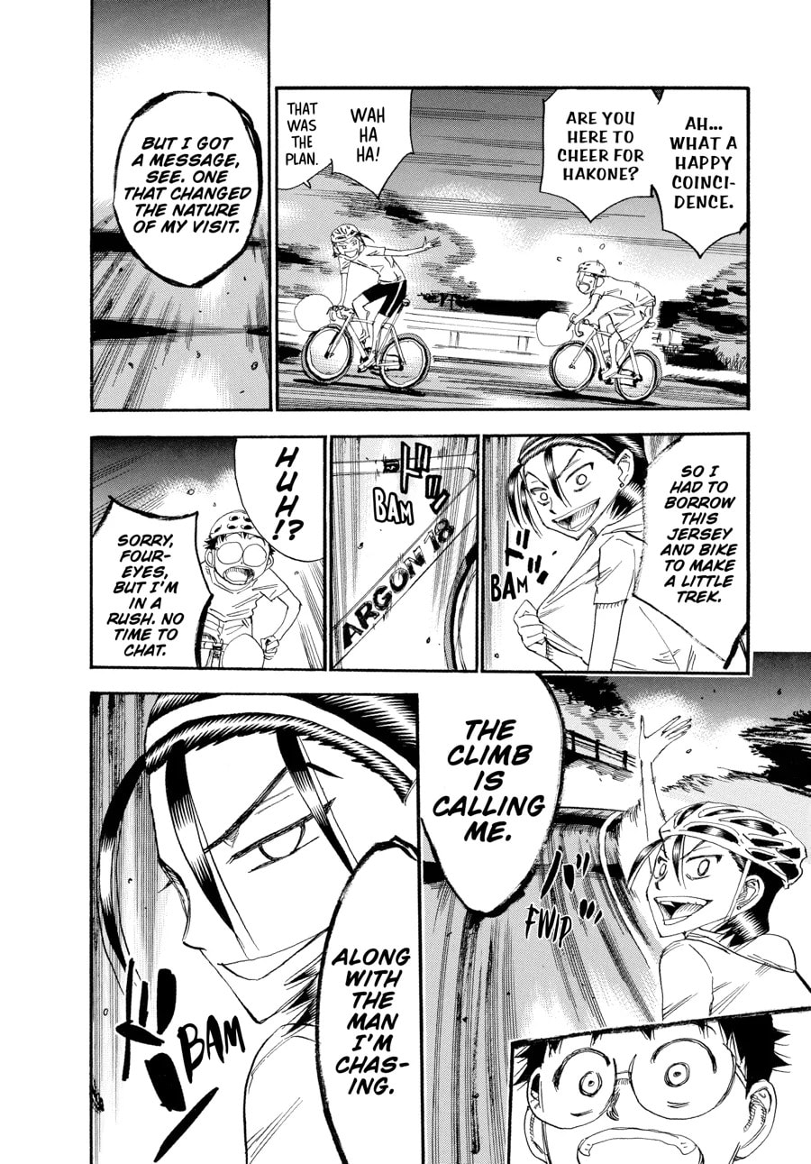 Yowamushi Pedal Chapter 417 page 25 - 